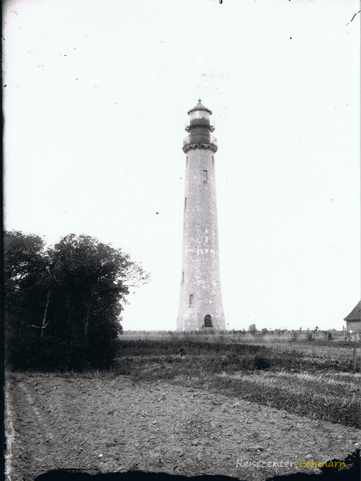 Flügger Leuchtturm - Glasplattenscan